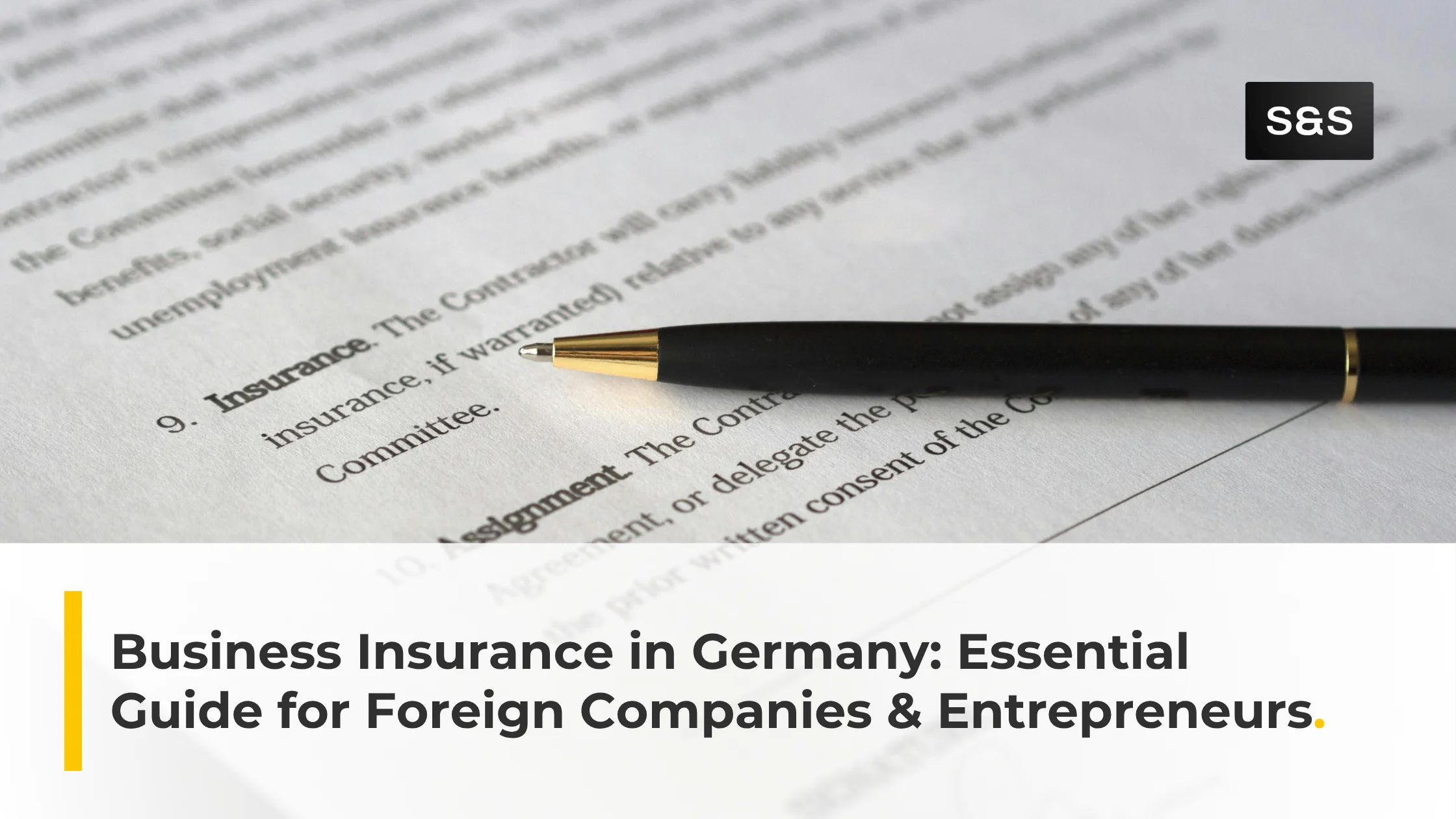 What Business Insurance Do You Need in Germany?