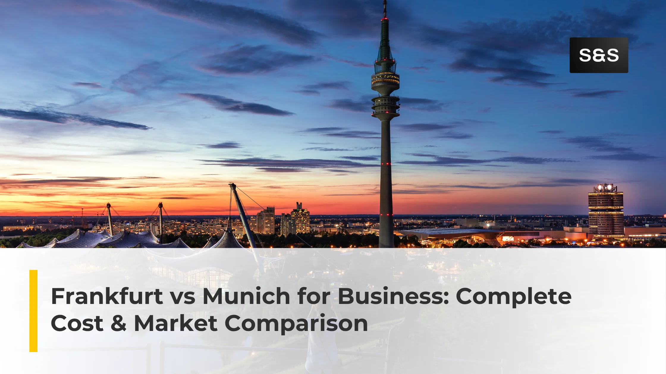 Frankfurt vs Munich for Business: A Foreign Founder's Comparison